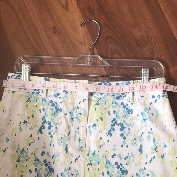 Magaschoni multi coloured stretchy mini skirt 4 - Picture 8 of 12